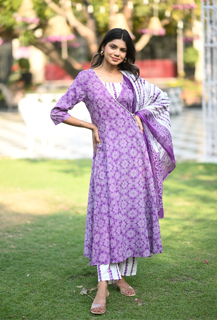 Purple-Pure-Cotton-Jamun-3-Piece-Kurta-Set