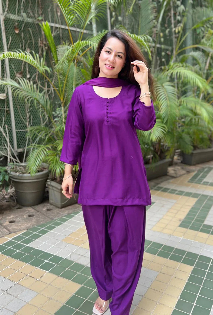 Purple-Pure-Cotton-Potli-Farsi-3-Piece-Salwar-Set