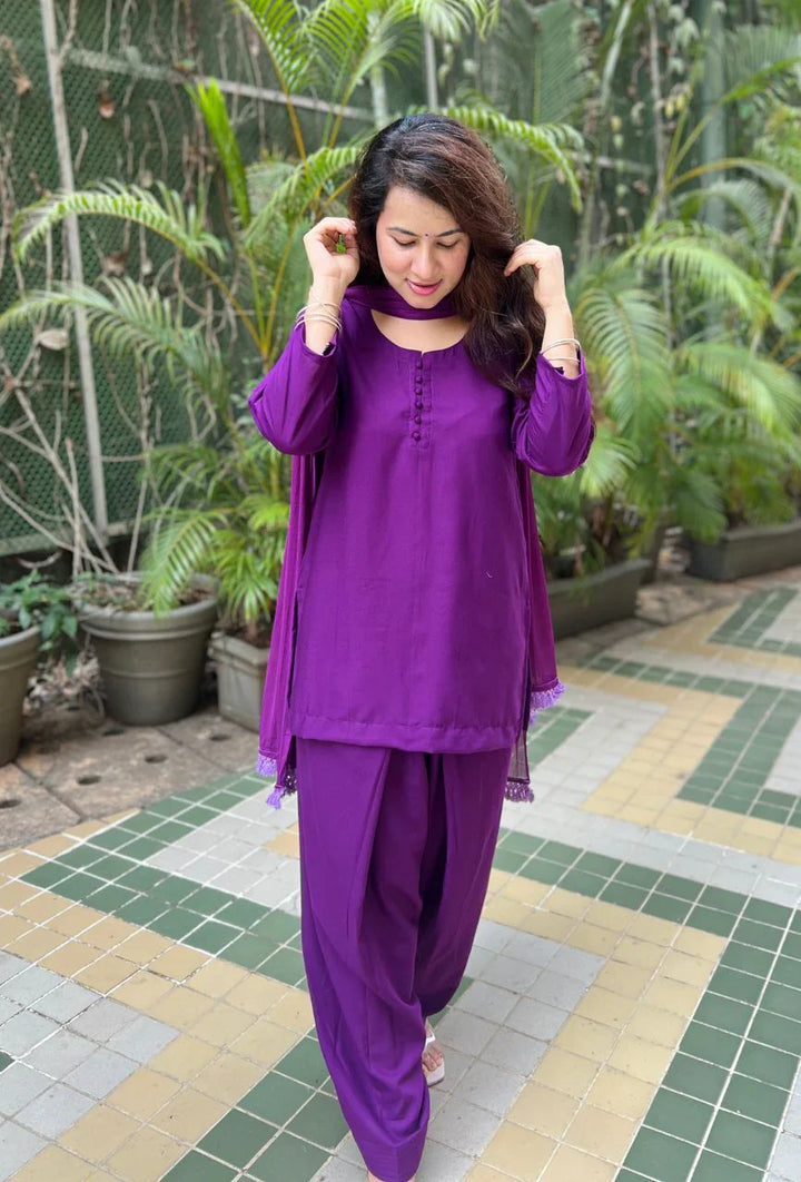 Purple-Pure-Cotton-Potli-Farsi-3-Piece-Salwar-Set