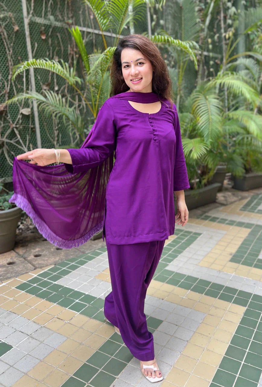 Purple-Pure-Cotton-Potli-Farsi-3-Piece-Salwar-Set