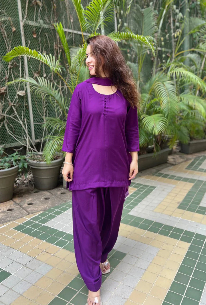 Purple-Pure-Cotton-Potli-Farsi-3-Piece-Salwar-Set