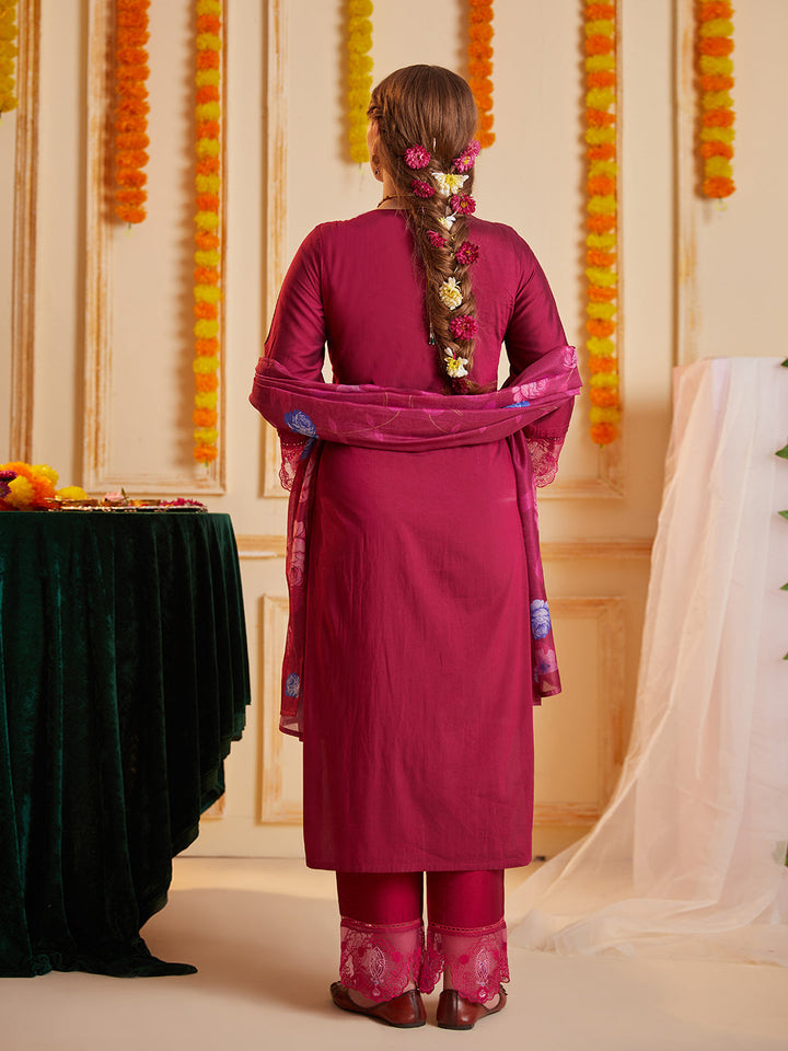 Pink-Poly-Chanderi-Schiffli-Embroidered-3-Piece-Kurta-Set