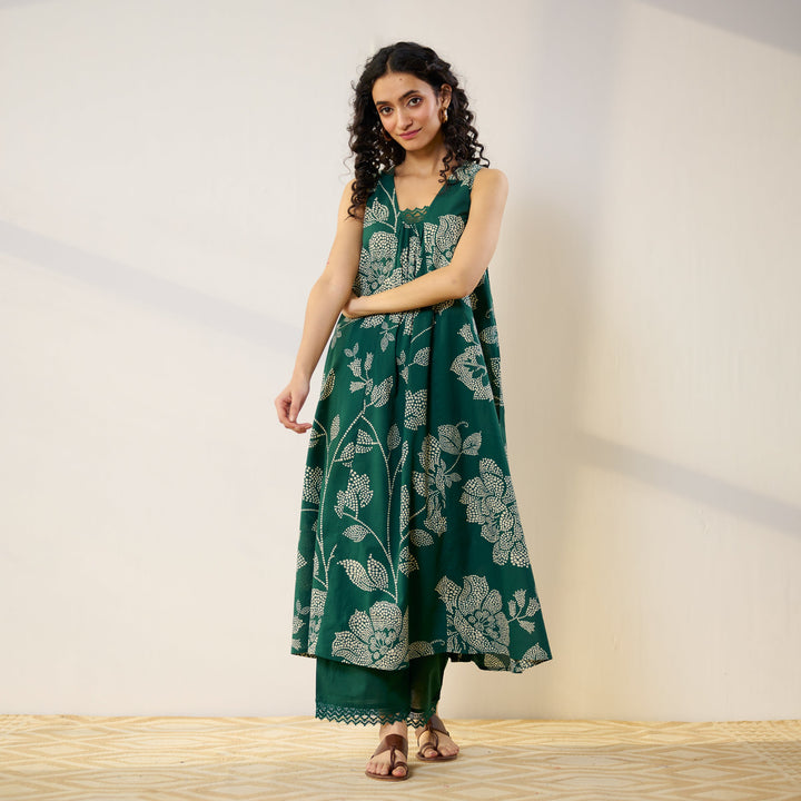 Green-Cotton-Rosewood--Emerald-2-Piece-2-Piece-Kurta-Set