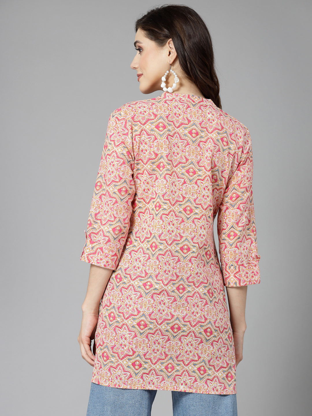 Pink-Cotton-Embroidered-Tunic