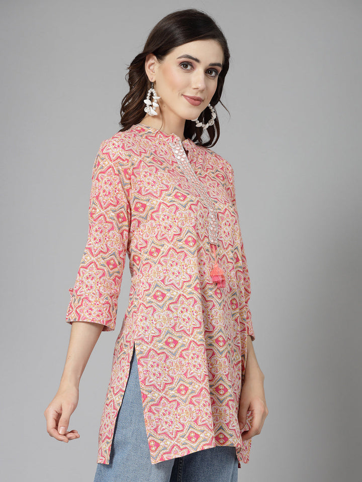 Pink-Cotton-Embroidered-Tunic