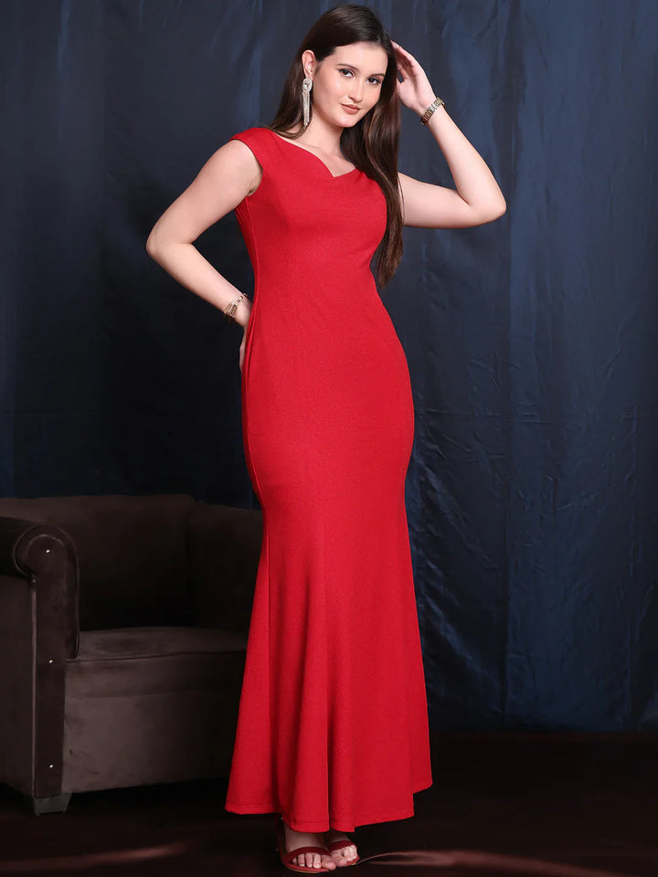 Red-Spandex-Midnight-Majesty-Off-Shoulder-Classic-Gown