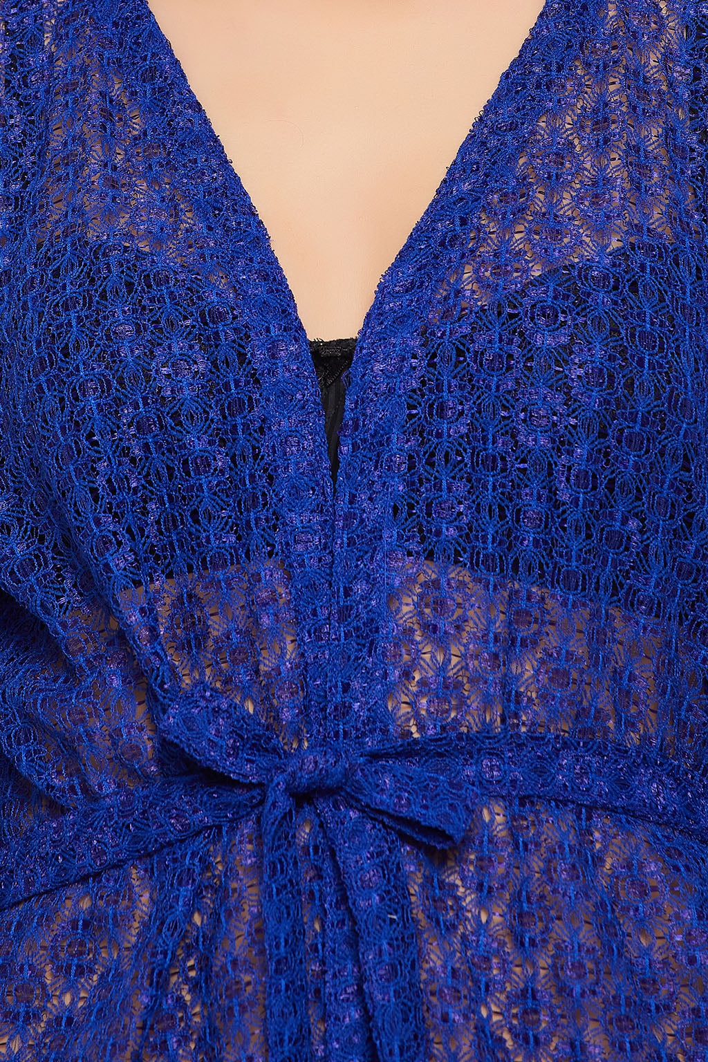 Royal-Blue-Lace-Chic-Basic-Sheer-Robe