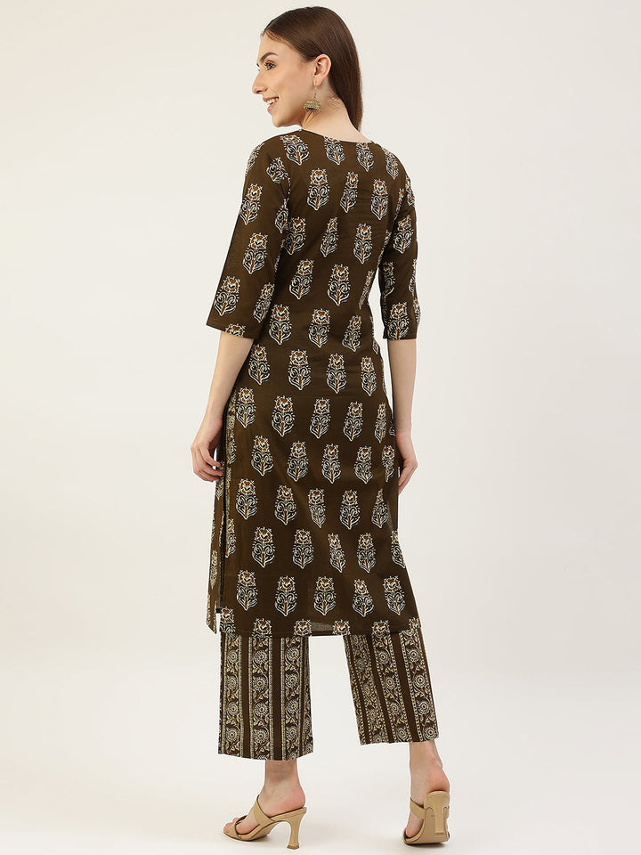 Mahendi-Green-Pure-Cotton-2-Piece-Kurta-Set