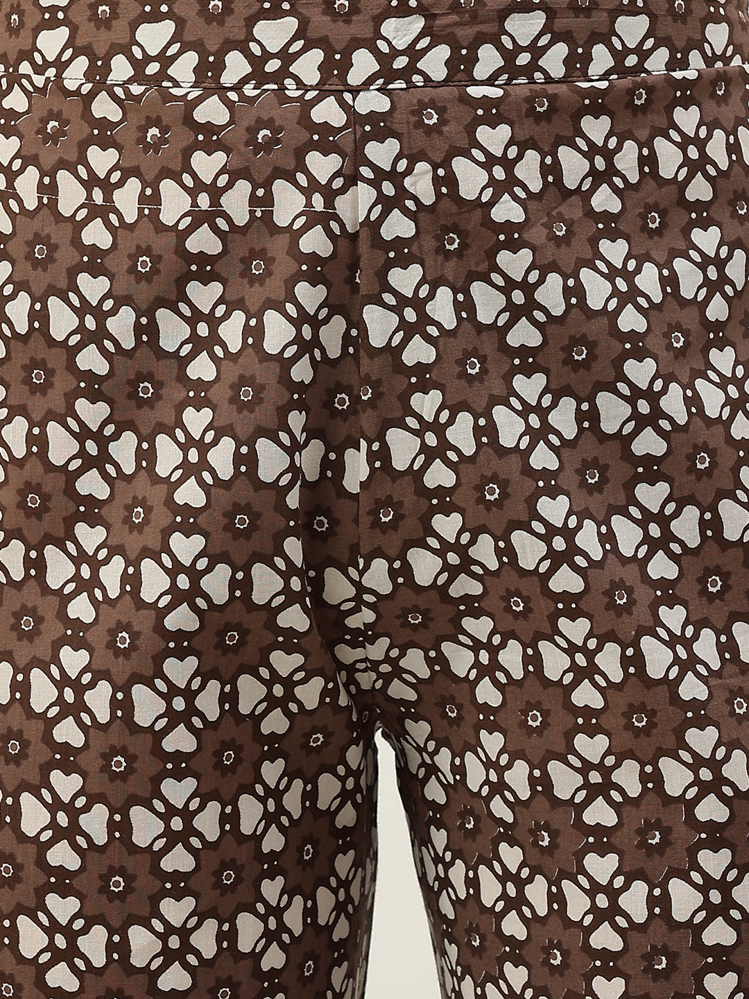 Brown-Straight-Cotton-3-Piece-Kurta-Set