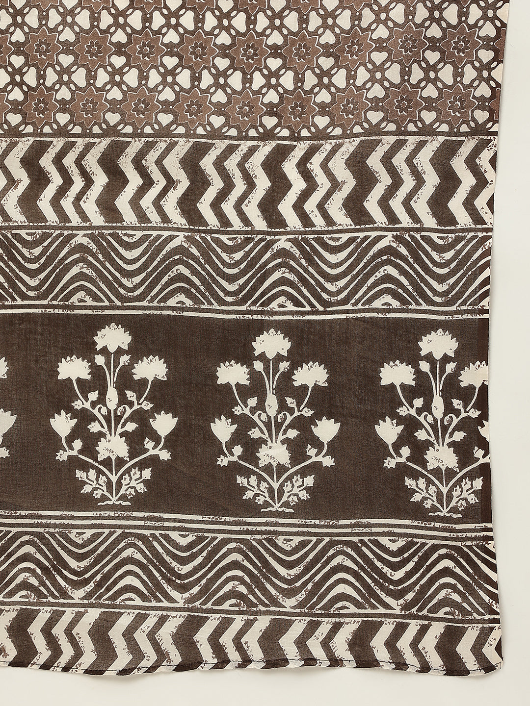 Brown-Straight-Cotton-3-Piece-Kurta-Set