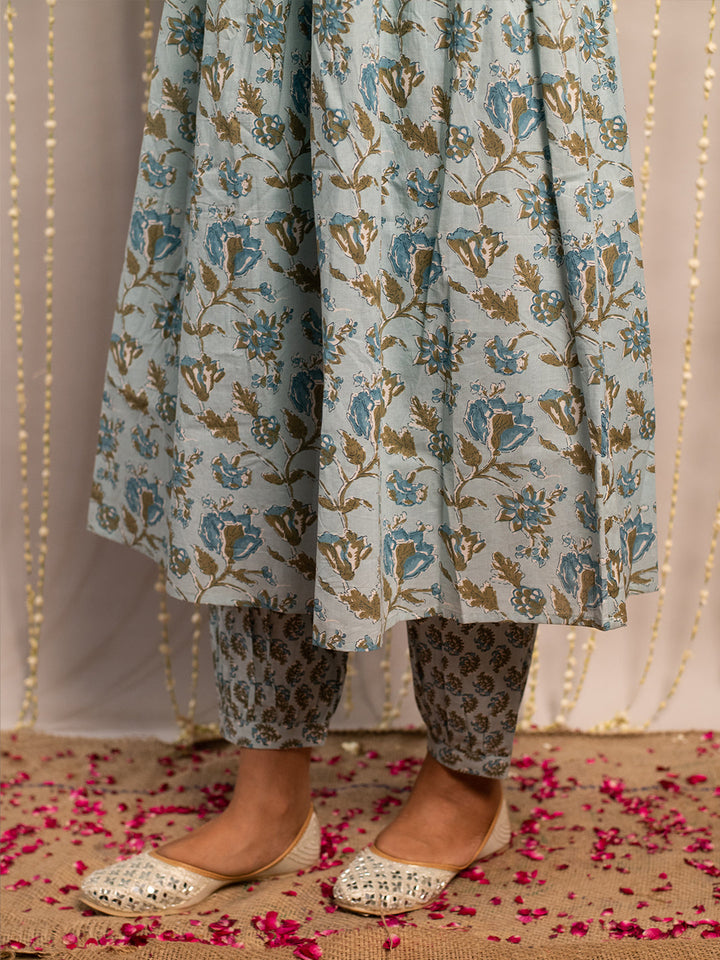 Light-Blue-Pure-Cotton-Flared-2-Piece-Kurta-Set