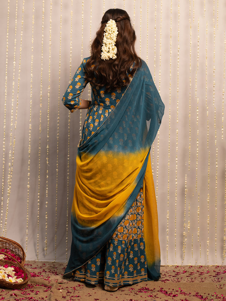 Mor-Peach-Pure-Cotton-Flared-3-Piece-Sharara-Set