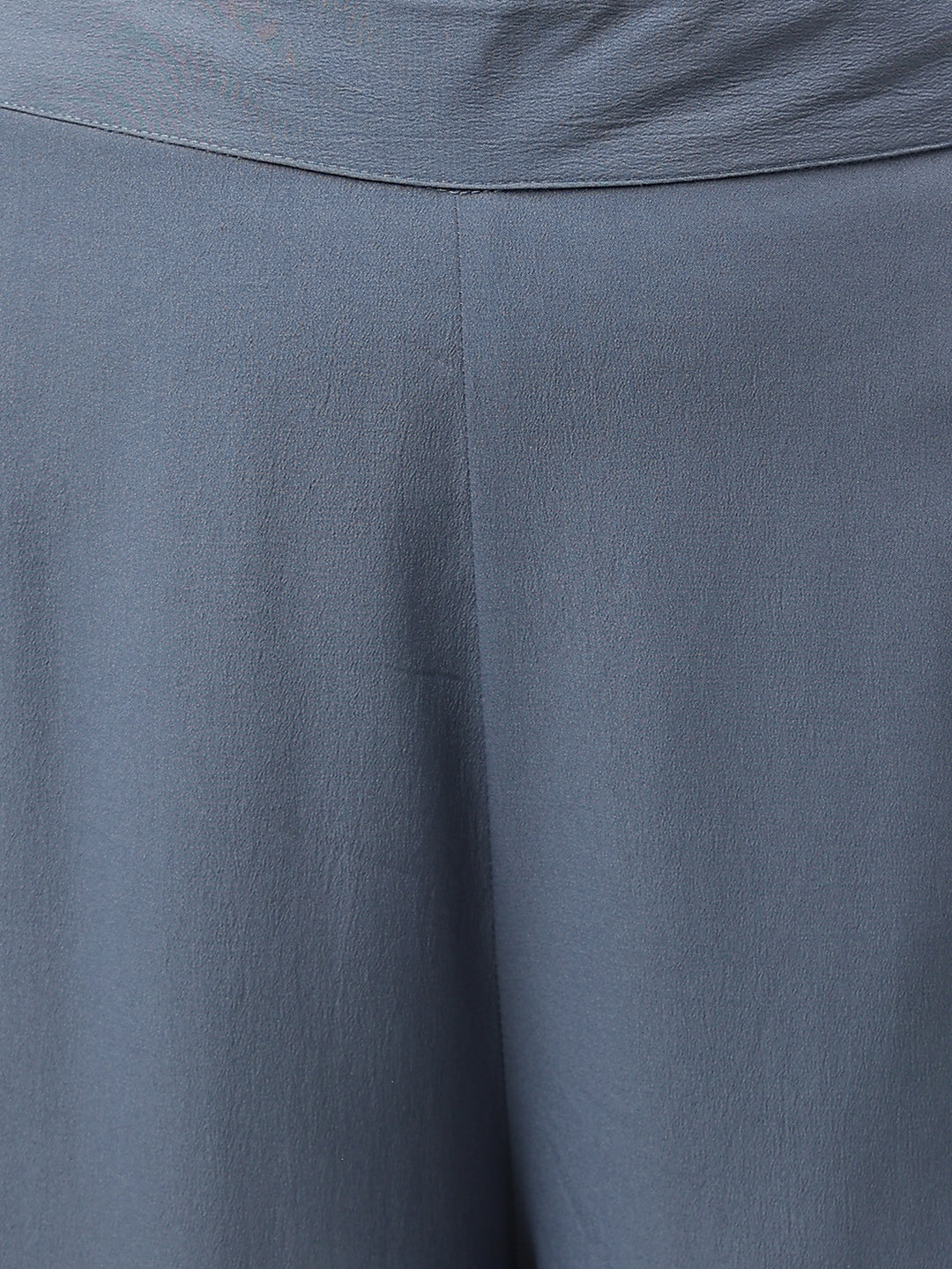 Blue-Yonder-Poly-Crepe-A-Line-Sleeveless-3-Piece-Kurta-Set