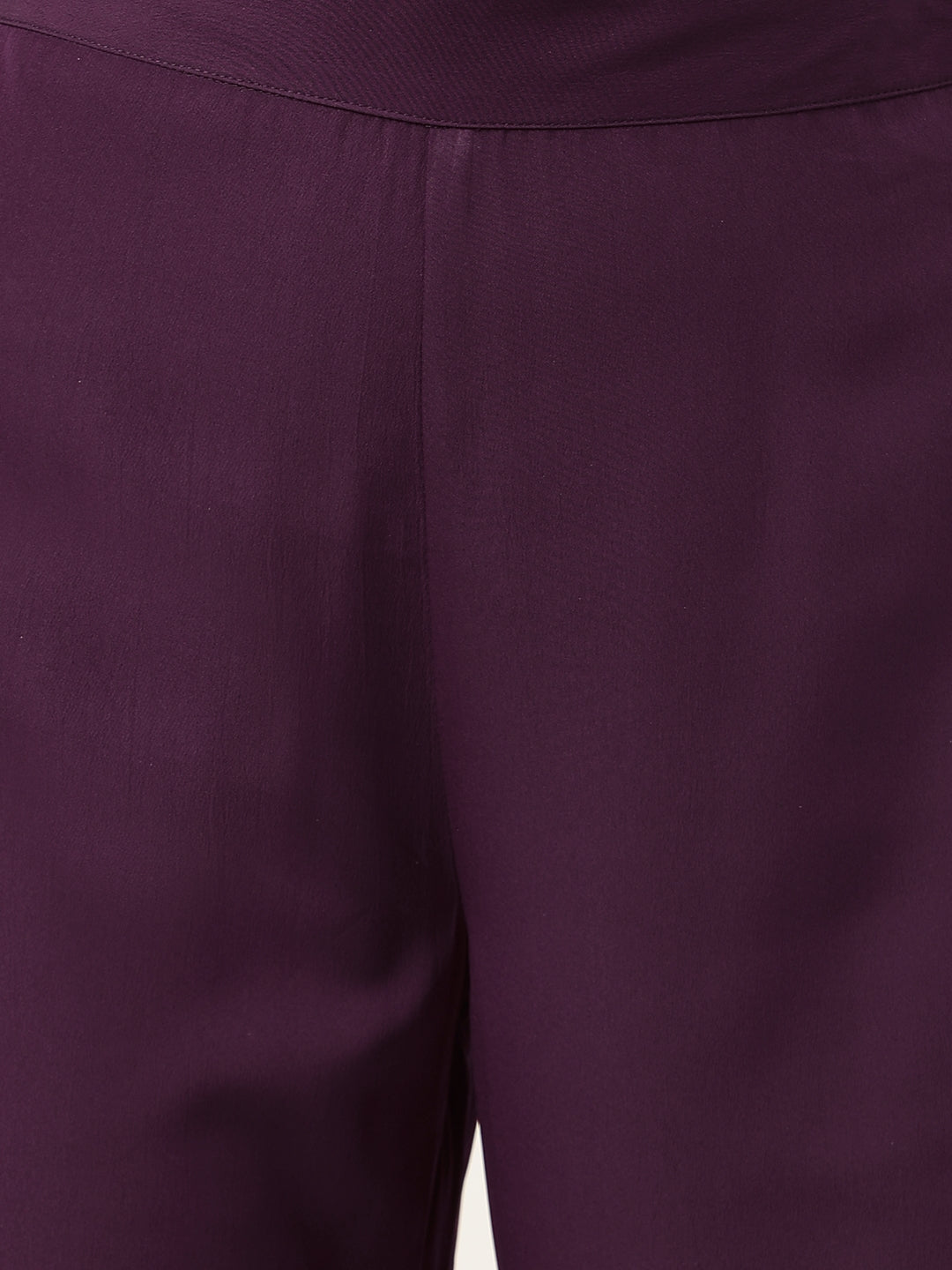 Purple-Poly-Crepe-Flared-3-Piece-Kurta-Set