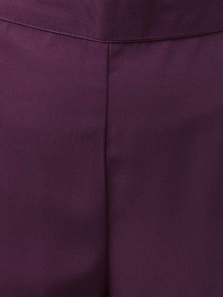 Purple-Poly-Crepe-A-Line-2-Piece-Kurta-Set