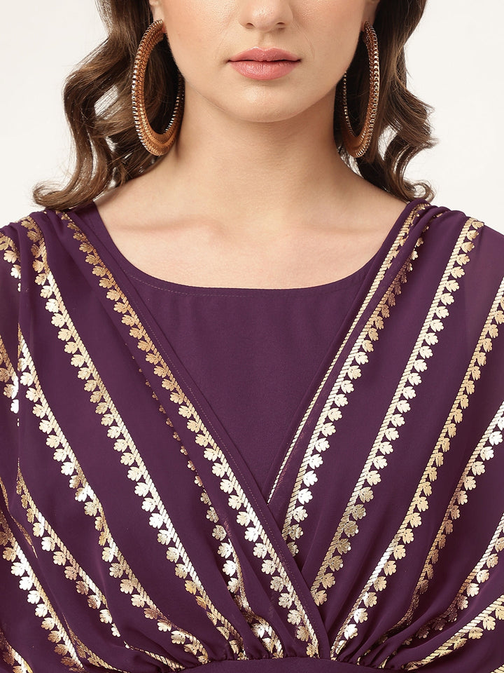 Purple-Poly-Crepe-A-Line-2-Piece-Kurta-Set