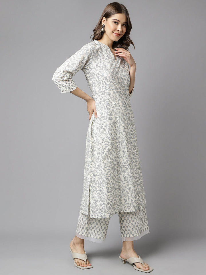 Off-White-Cotton-A-Line-2-Piece-Kurta-Set