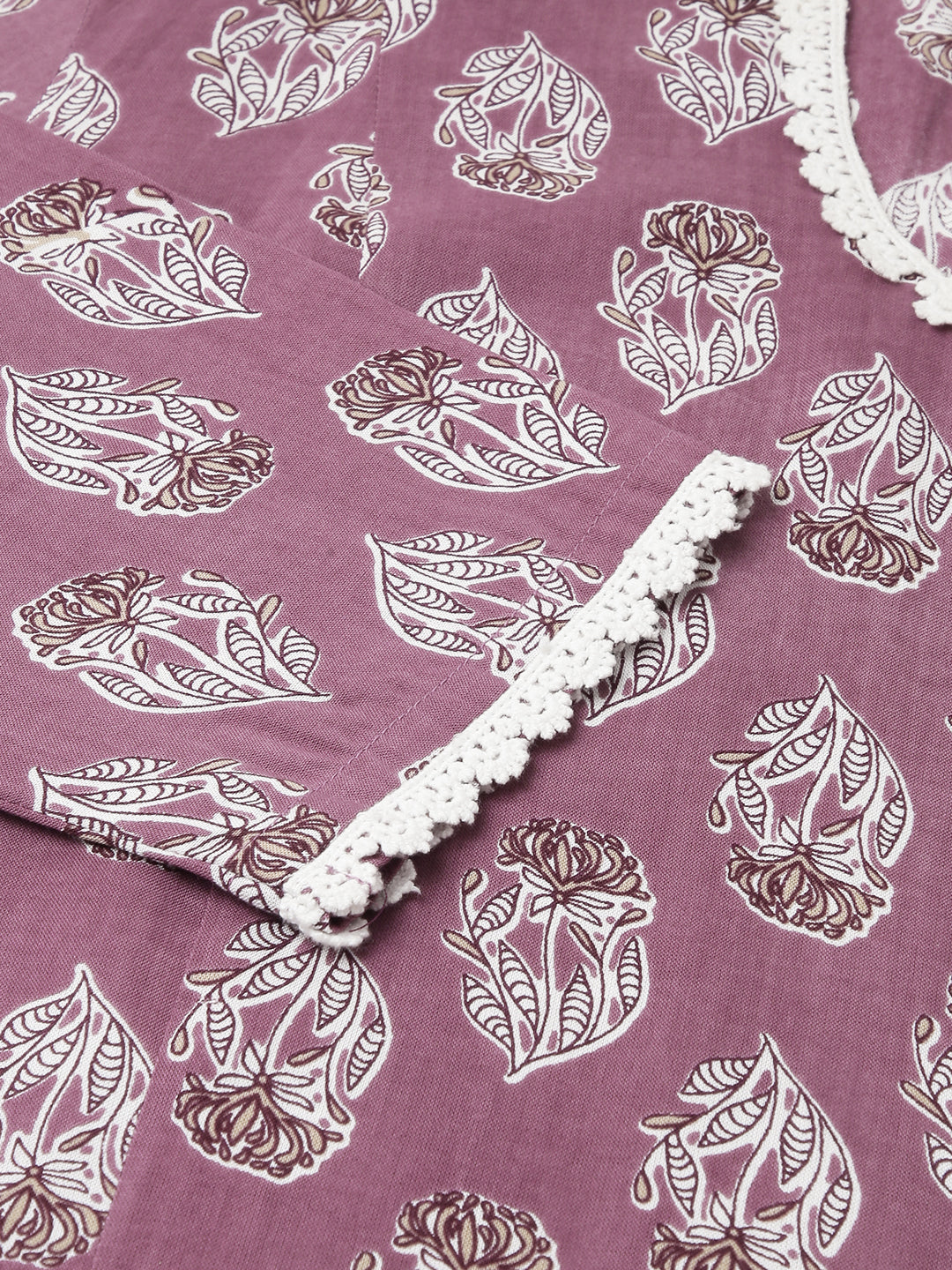 Light-Purple-Cotton-A-Line-2-Piece-Kurta-Set