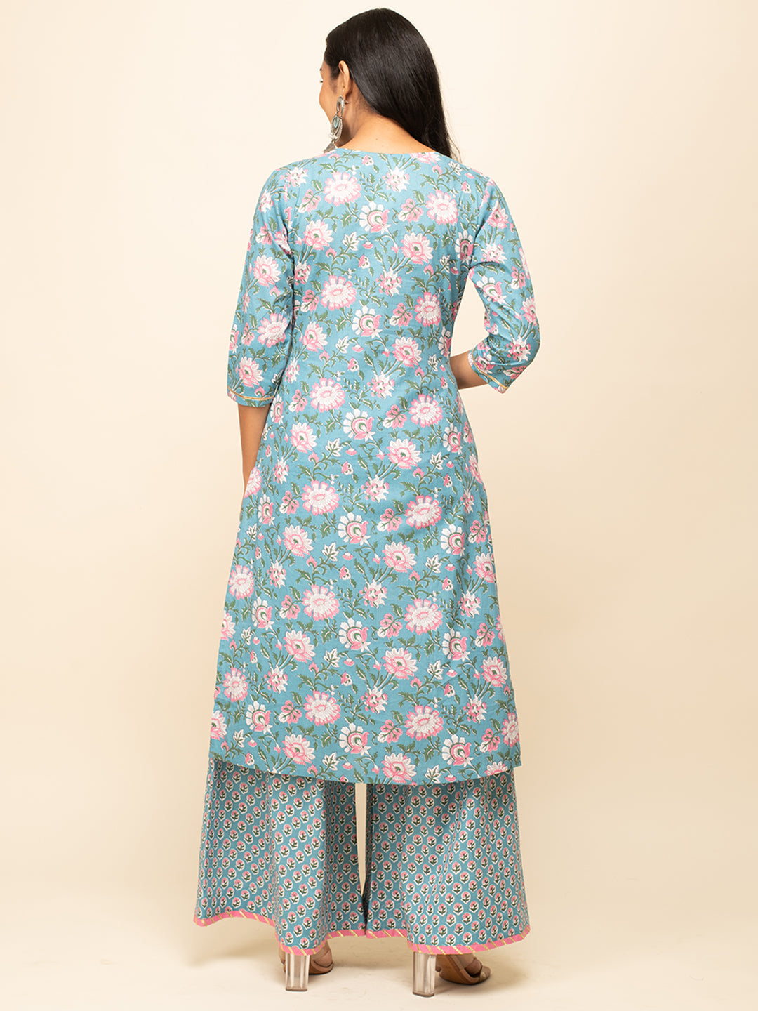 Sky-Blue-Cotton-Straight-3-Piece-Kurta-Set