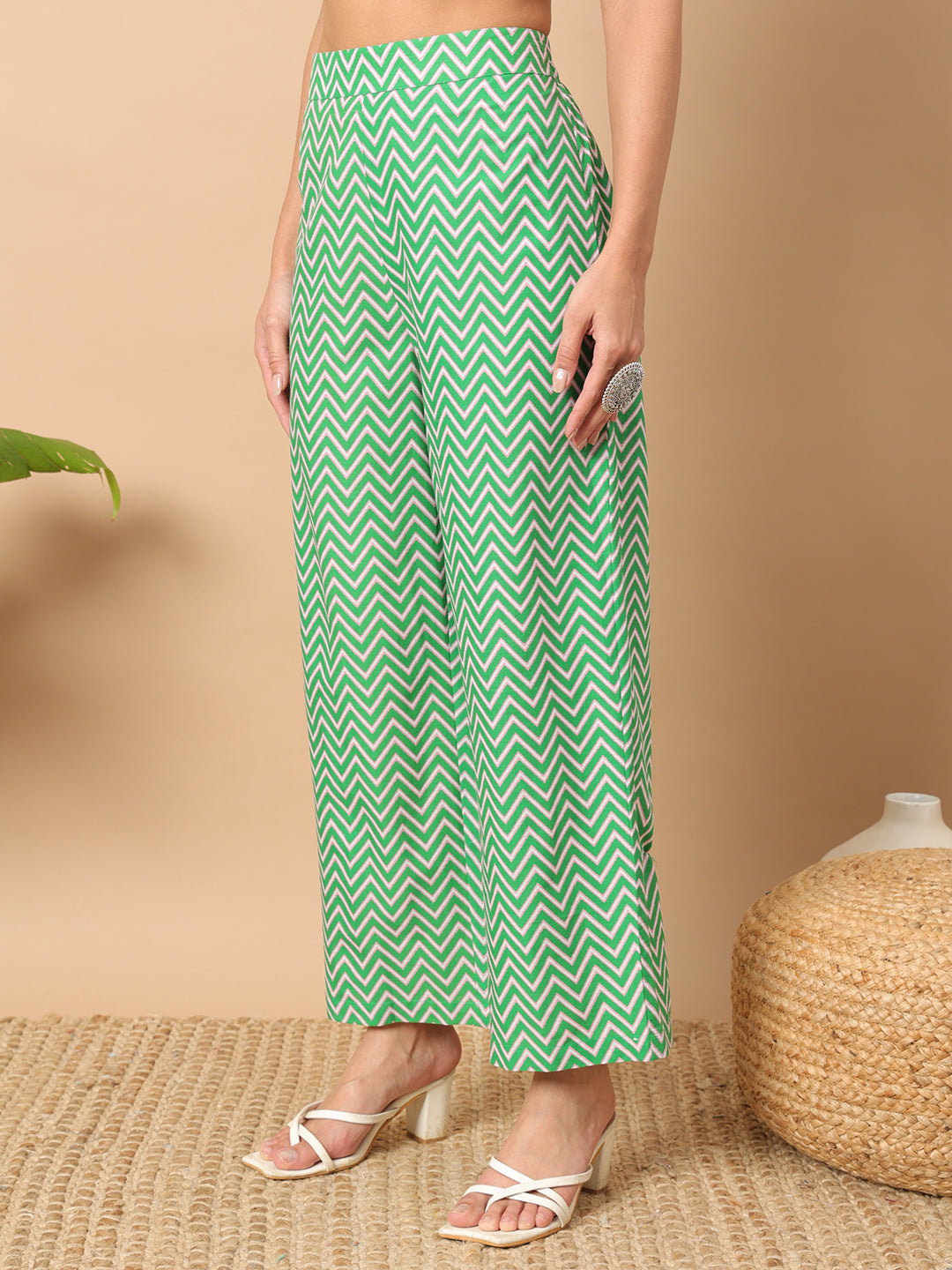 Sea-Green-Cotton-Straight-2-Piece-Kurta-Set