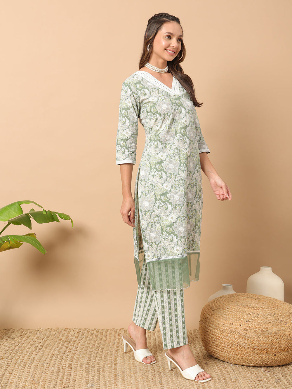 Light-Green-Cotton-Straight-3-Piece-Kurta-Set