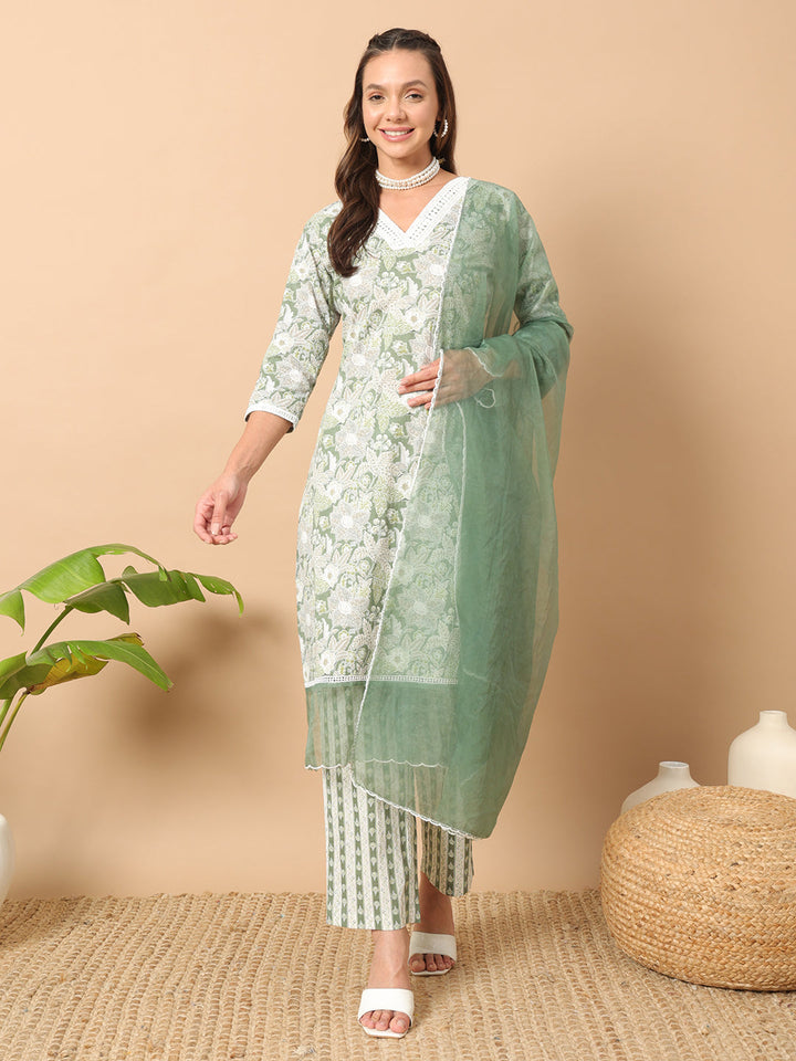 Light-Green-Cotton-Straight-3-Piece-Kurta-Set