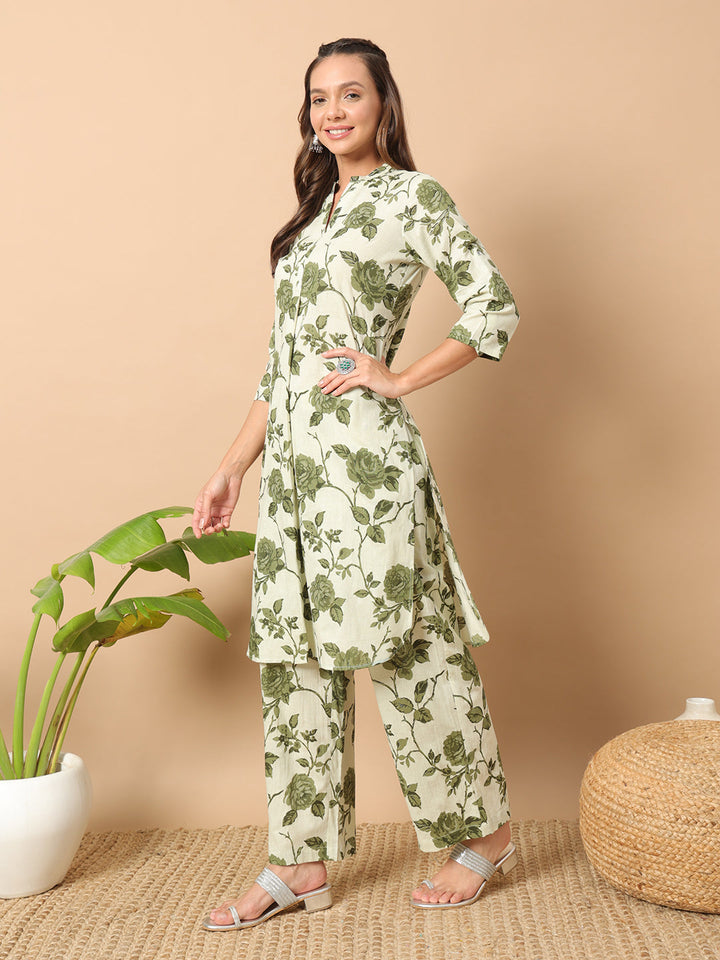 Sage-Green-Cotton-Straight-2-Piece-Kurta-Set