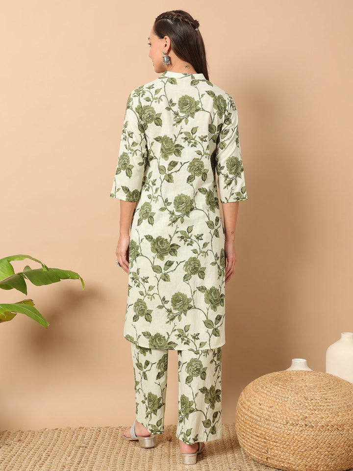 Sage-Green-Cotton-Straight-2-Piece-Kurta-Set