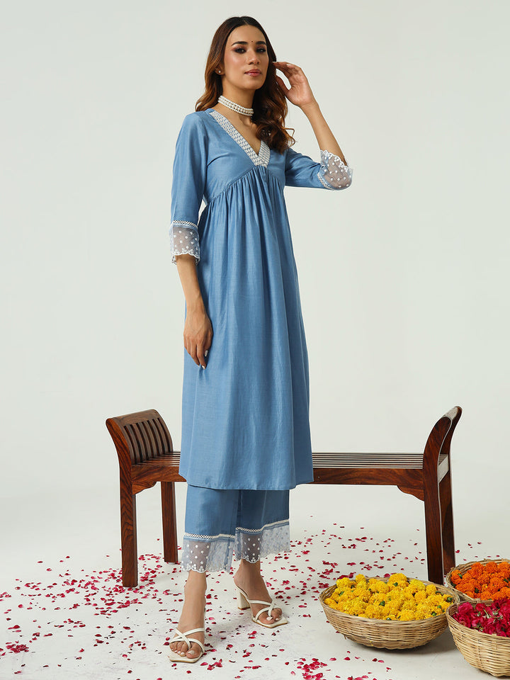 Blue-Silk-Blend-Nayra-Cut-3-Piece-Kurta-Set