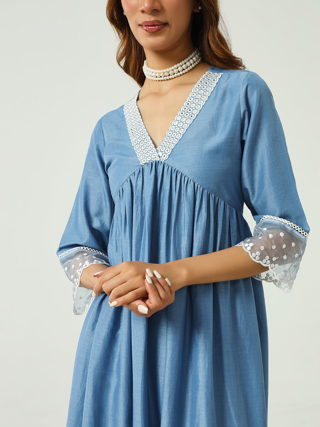 Blue-Silk-Blend-Nayra-Cut-3-Piece-Kurta-Set