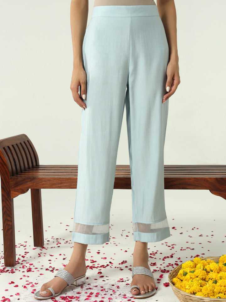 Sky-Blue-Viscose-Chanderi-A-Line-3-Piece-Kurta-Set