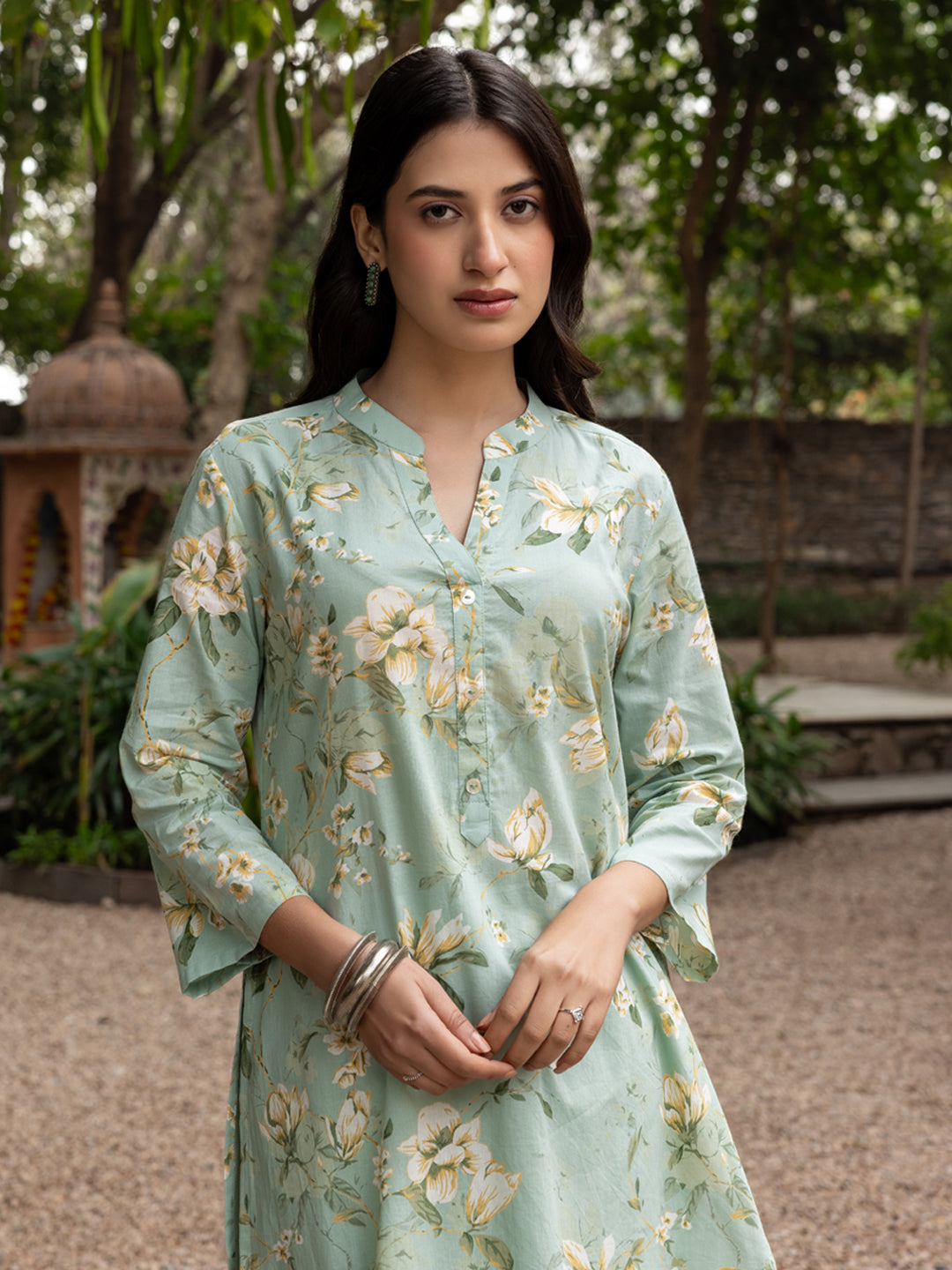 Pista-Green-Cotton-Printed-Co-Ord-Set