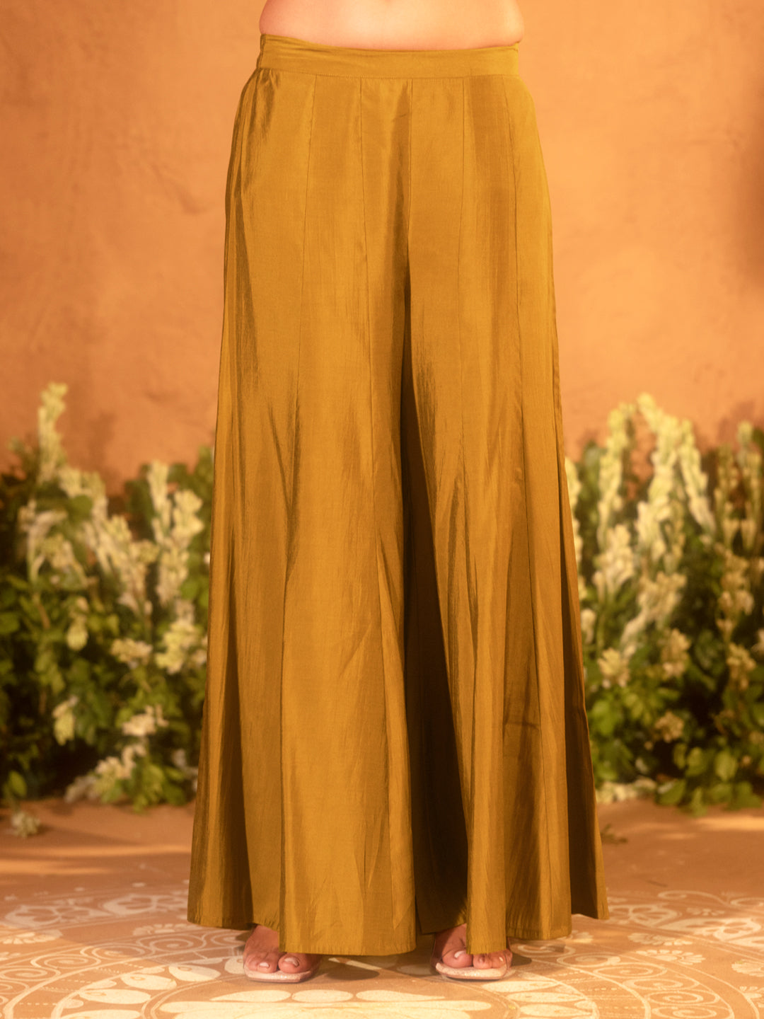 Mustard-Viscose-Chanderi-Embroidered-Ethnic-Straight-3-Piece-Kurta-Set