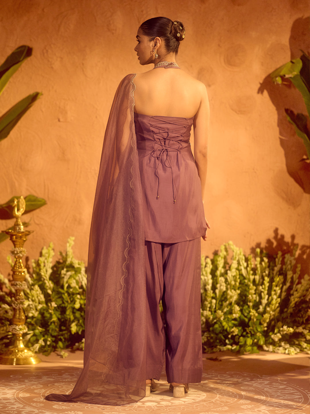 Lavender-Viscose-Chanderi-Embroidered-Ethnic-Straight-3-Piece-Kurta-Set