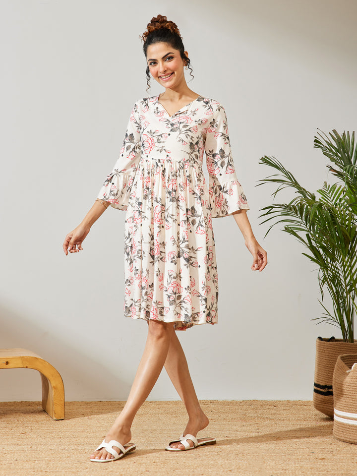 White Midi Dress