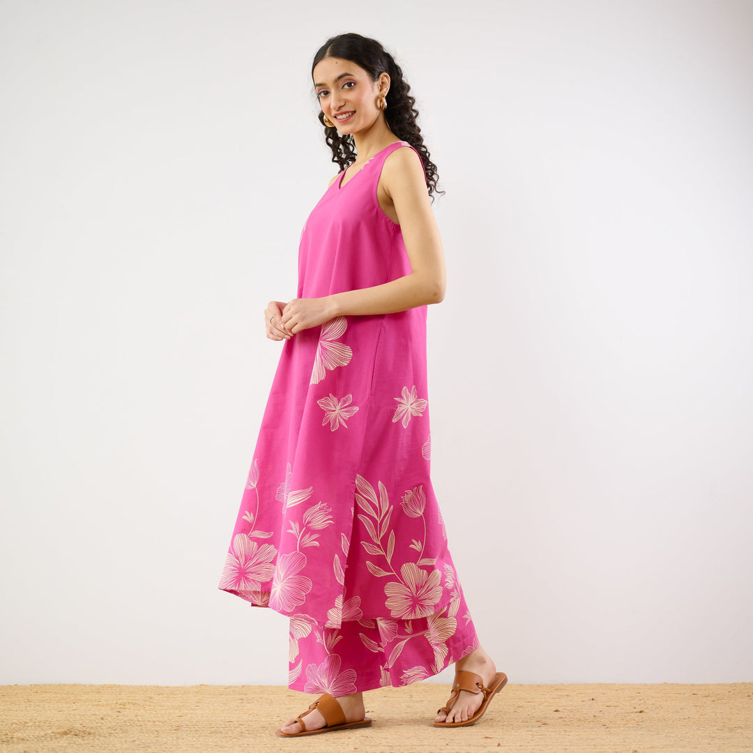 Pink-Cotton-Rosa-Aline--Co-Ord-Set