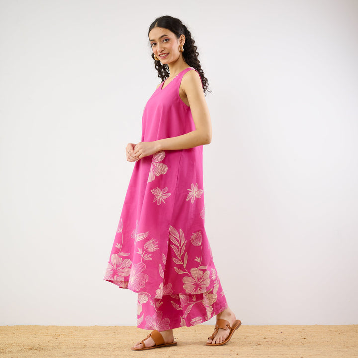Pink-Cotton-Rosa-Aline--Co-Ord-Set