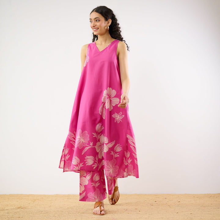 Pink-Cotton-Rosa-Aline--Co-Ord-Set