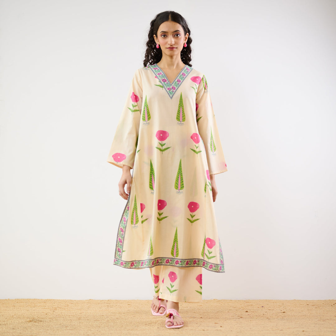 Off--White--Begumbagh-Printed-Co-Ord-Set
