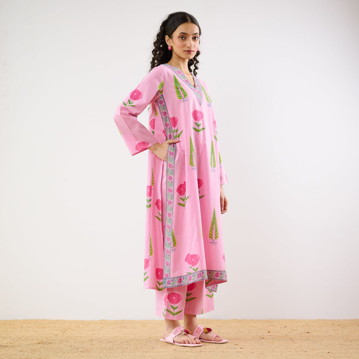 Baby-Pink-Begumbagh-Printed-Co-Ord-Set