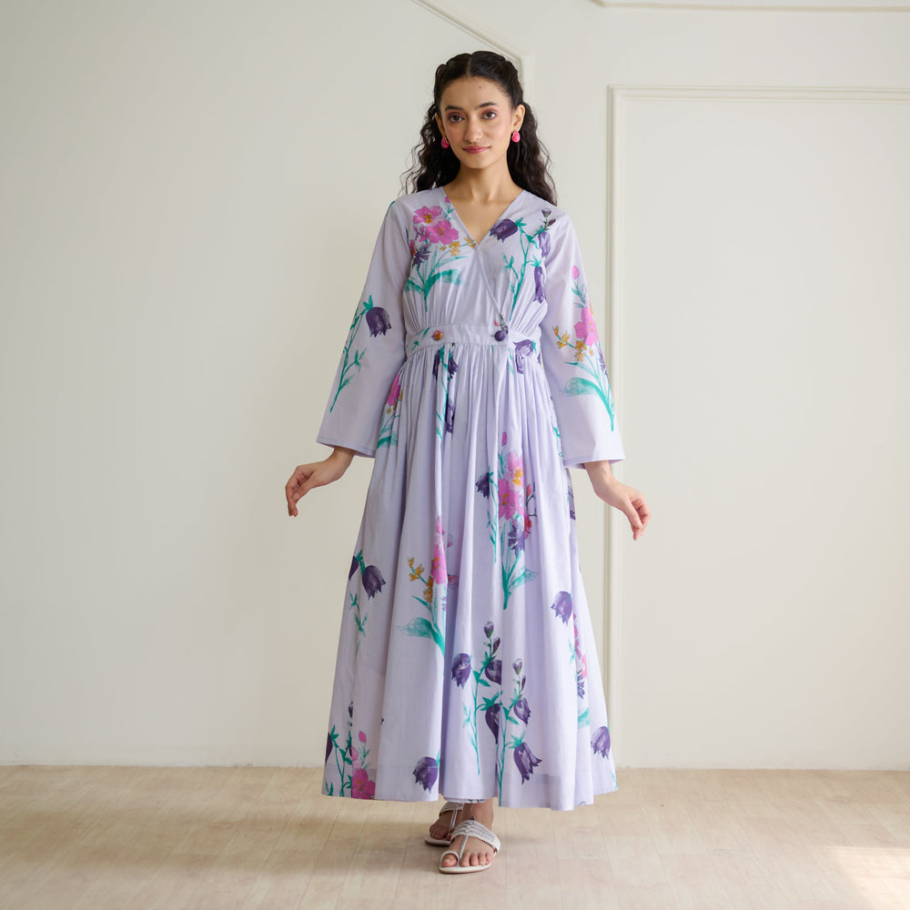 Lavender-Cotton-Maxi-Dresse-With-Mulmul-Slip