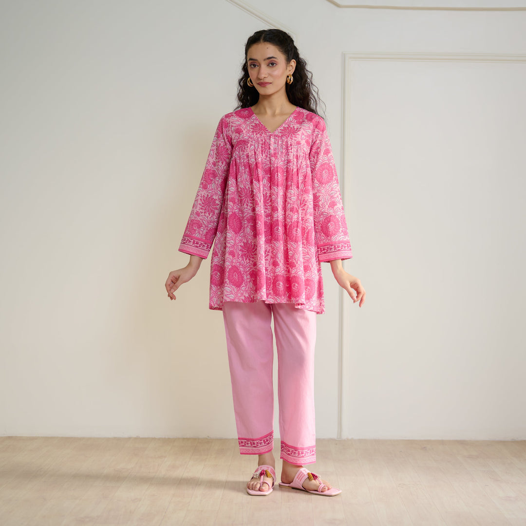 Baby-Pink-Cotton-Sanganeri-Co-Ord-Set