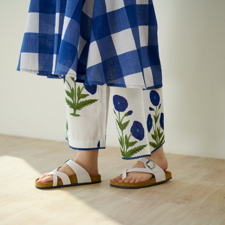 Classic-Indigo-Cotton-Old-School-2-Piece-Kurta-Set