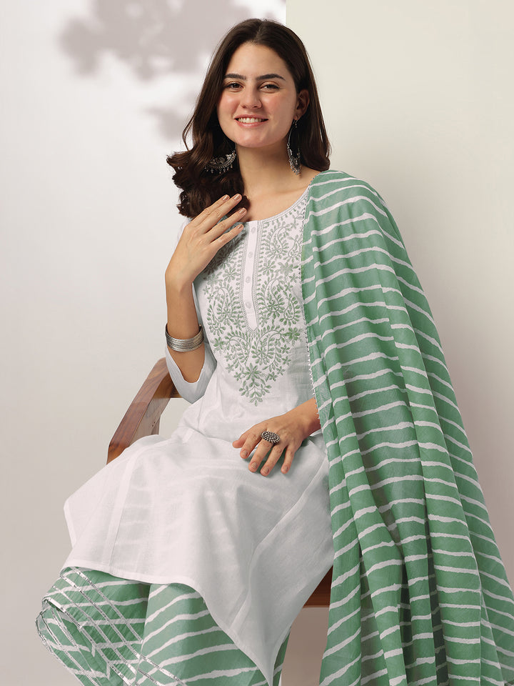 Sage-Cotton-Straight-Yoke-Embroidered-3-Piece-Kurta-Set