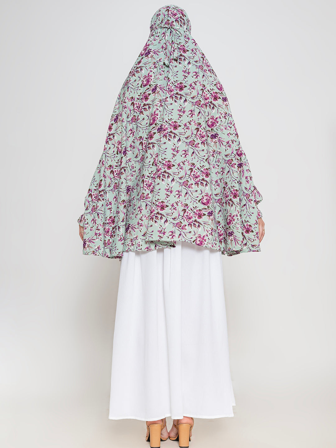 Sea-Green-100%-Polyester-Namaz-Dupatta
