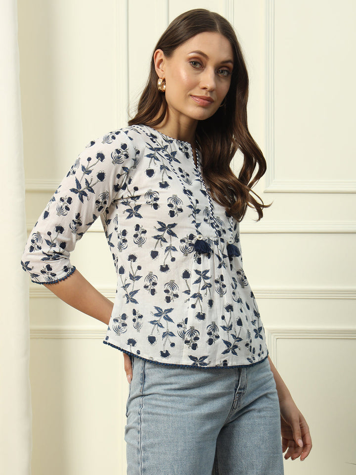 White-Cotton-Printed-Top