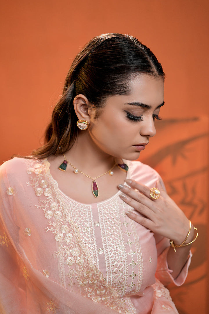 Pink-Silk-Blend-Embroidered-Silk-3-Piece-Kurta-Set