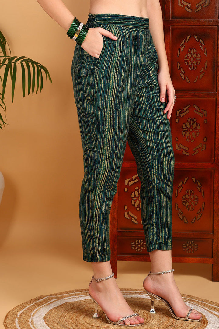 Green-Rayon-Blend-Ethnic-Motifs-Straight-3-Piece-Kurta-Set