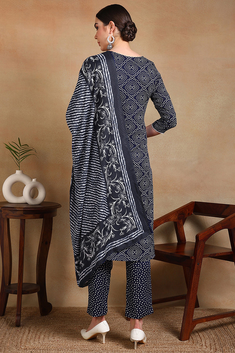 White-Silk-Blend-Embroidered-Straight-3-Piece-Kurta-Set