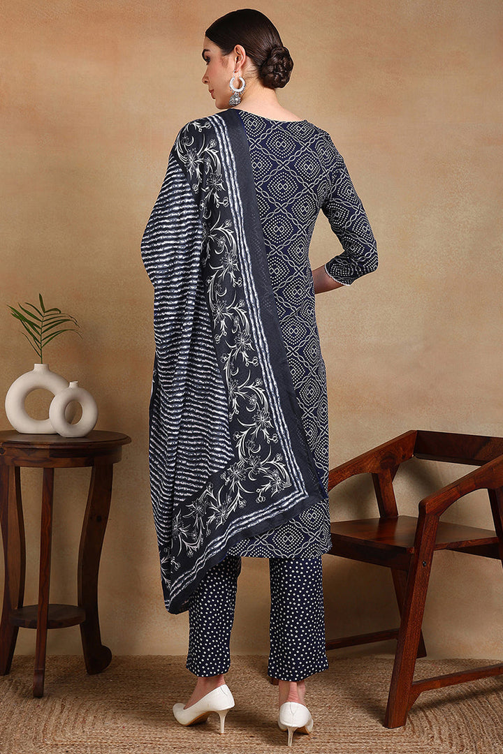 White-Silk-Blend-Embroidered-Straight-3-Piece-Kurta-Set